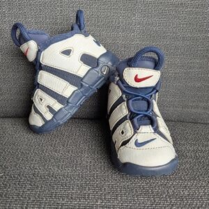Nike Air More Uptempo Olympic 5C White Midnight 90s Aesthetic